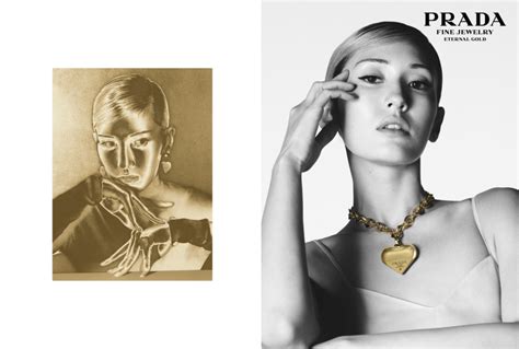 prada necklace.|Prada’s New Fine Jewelry Collection Takes a Sustainable Angle .